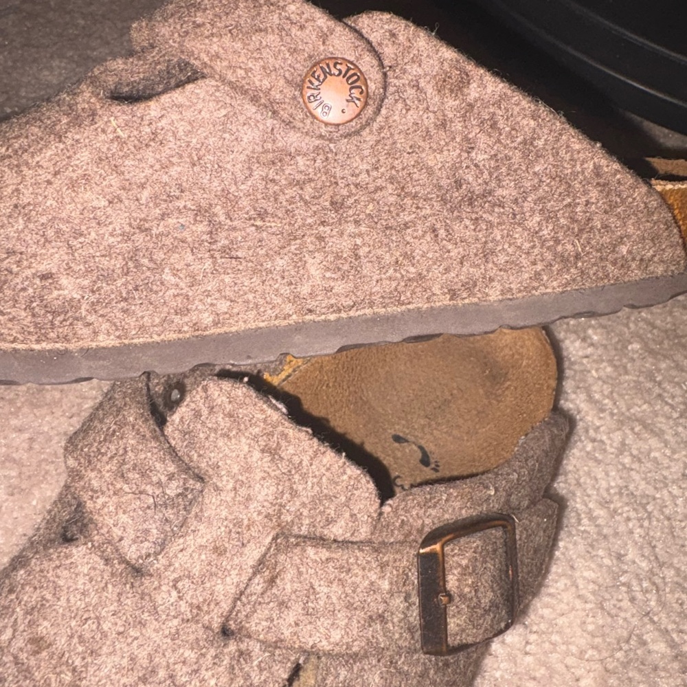 Birkenstock Brown Slippers - Picture 2 of 7